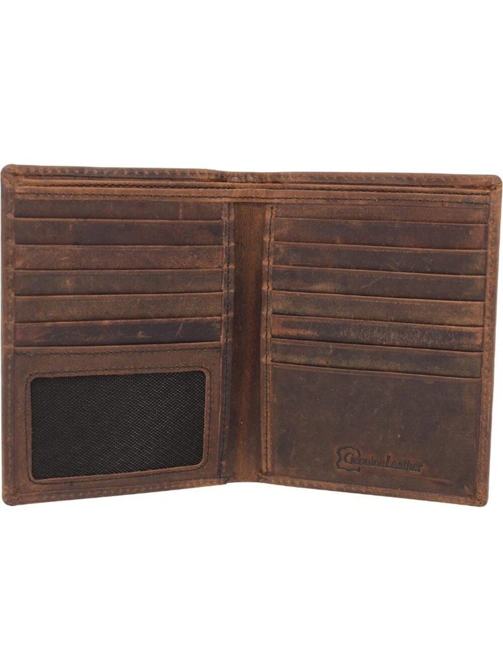 Premium Lambskin Leather RFID Blocking Bifold Wallet | Vintage Hipster Credit